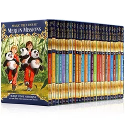 27 Books 1-27 MAGIC TREE HOUSE Merlin Missions English Reading Children's Chapter Young Adult Novel Storybook