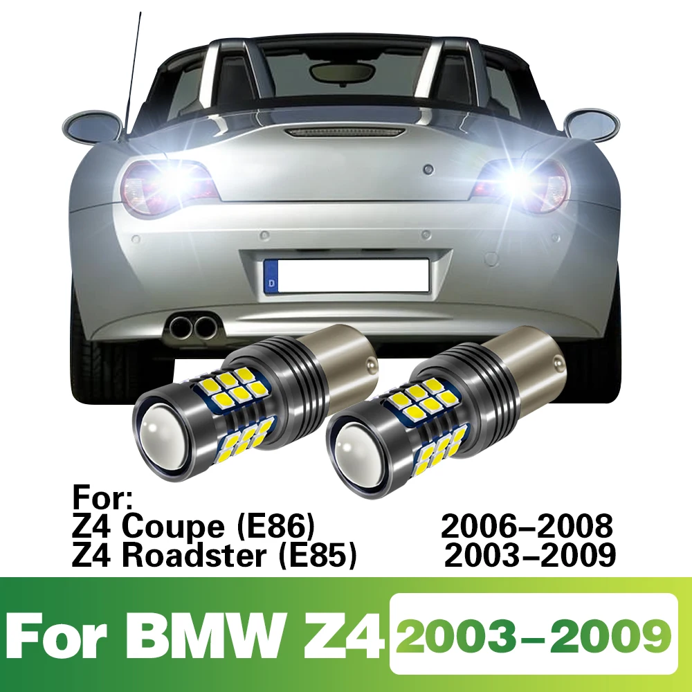 1156 Signal-Lamp LED Bulb Car Reverse Light Tail Lamp Accessories For BMW Z4 Coupe E86 Roadster E85 2003-2006 2007 2008 2009