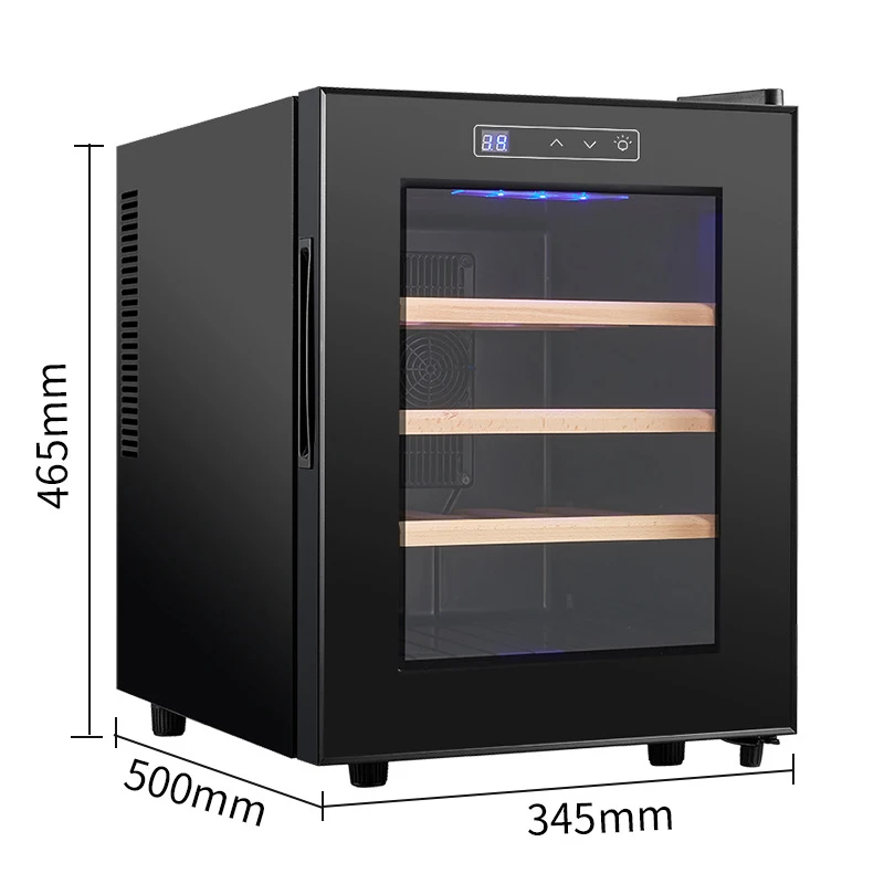 

Винный холодильник на 32 л | Полки из буковой древесины/нержавеющей стали | Винный холодильник | Полупроводниковое охлаждение | Отдельно стоящий | Светозащитный