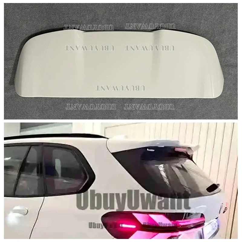 FOR BMW X5 G05 Upgrade X5M Style Spoiler 2018-2021 ABS Black Rear Trunk Lip Spoiler Top Wing