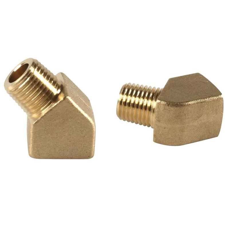 LLCS-45 Degree Brass Street Elbow 3/8