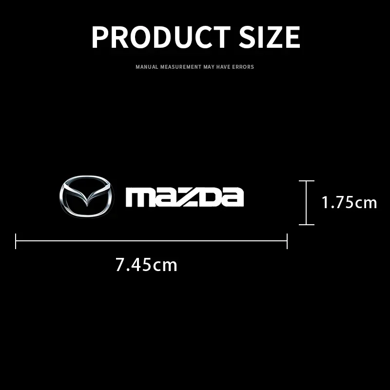 Car Goods Brake Caliper Badge Sticker Decal for Mazda CX5 CX3 CX9 CX7 CX6 6 Protege Axela RX7 MX5 CX9 Atenza Auto Accessories