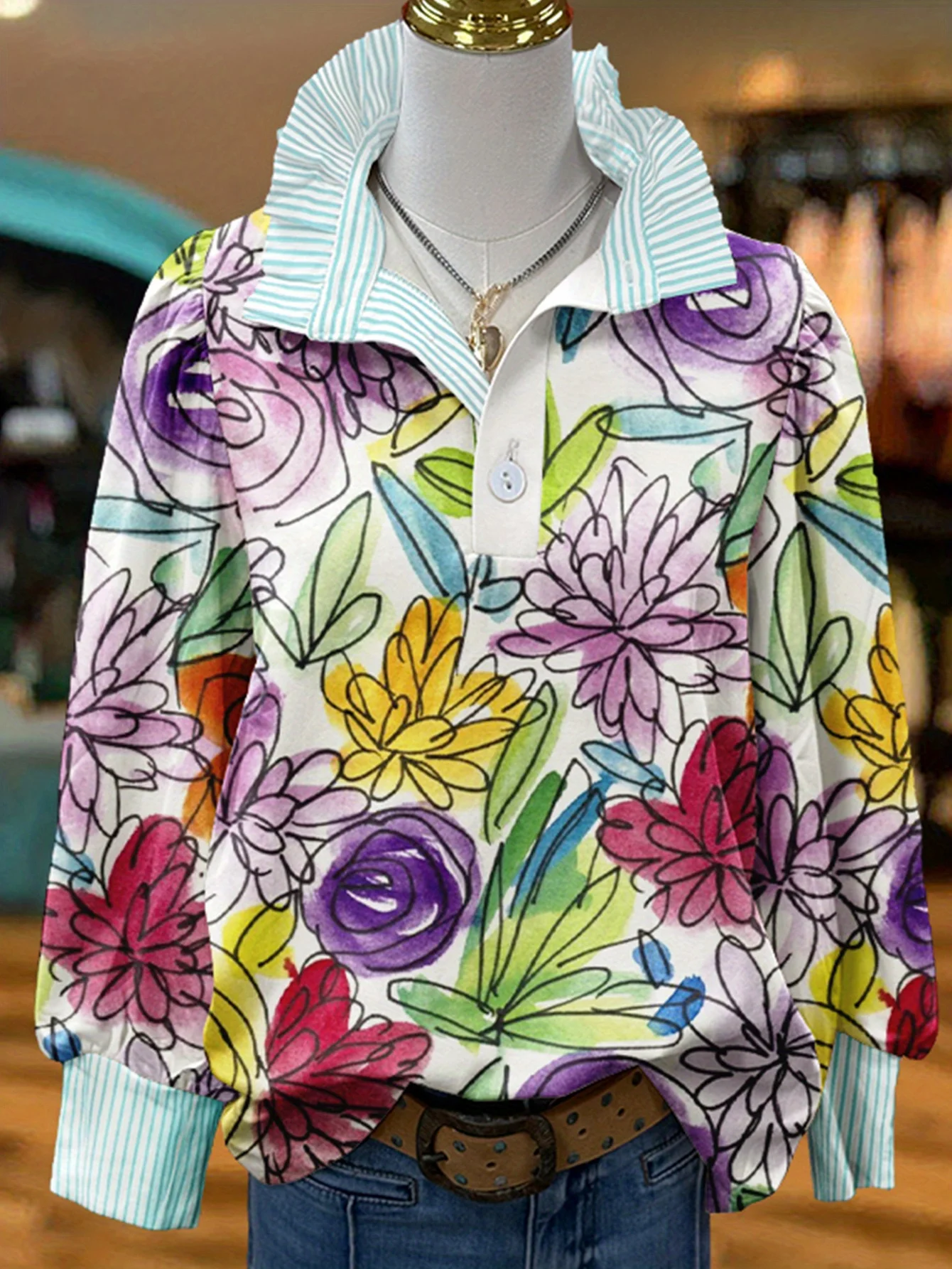 2026 New Christmas Women's Top Spring and Autumn Winter Casual elegance, showcasing a youthful vibe