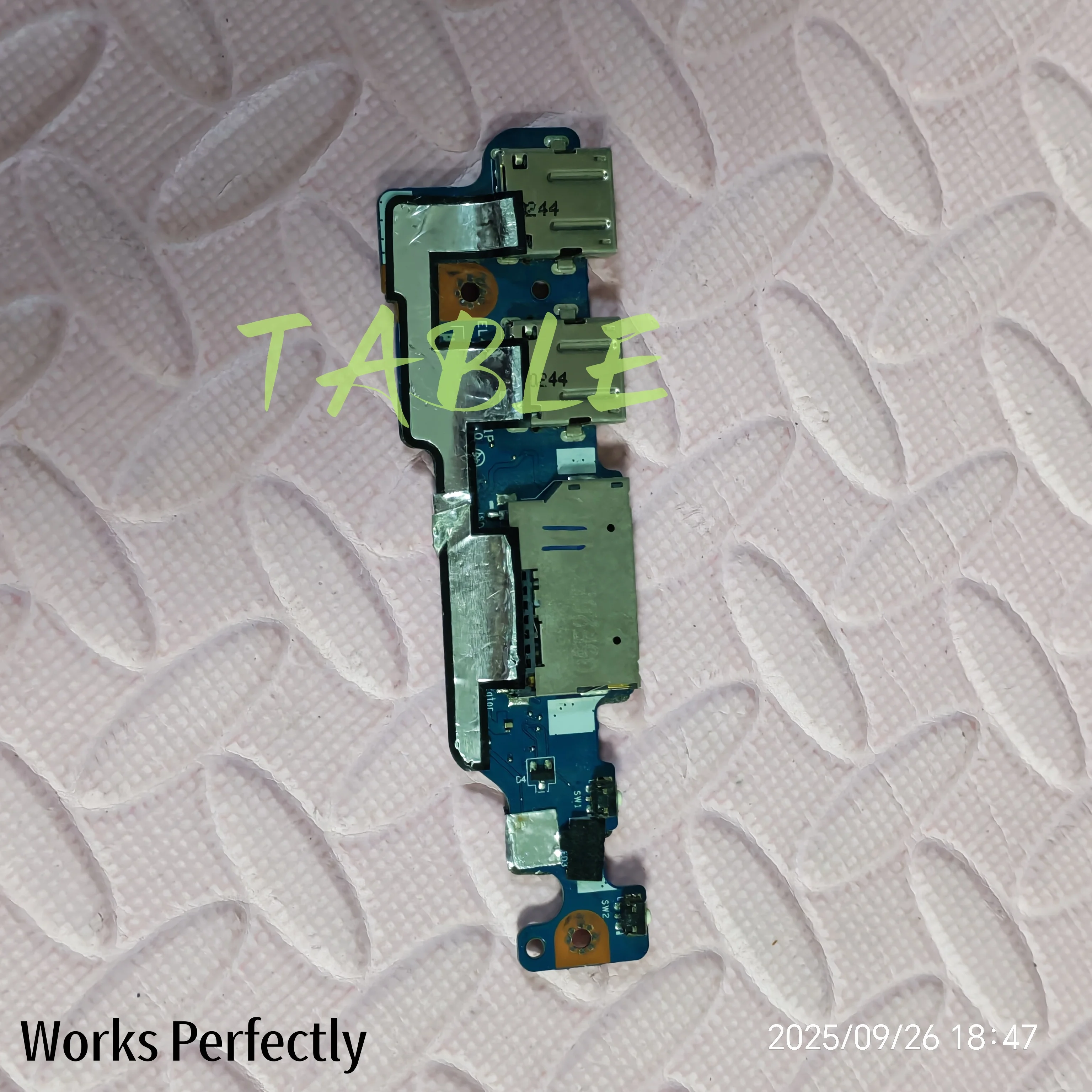 EL4C1 LS-H081P For Lenovo IdeaPad Flex-14IWL S540-14IWL USB Power Button Board I/O
