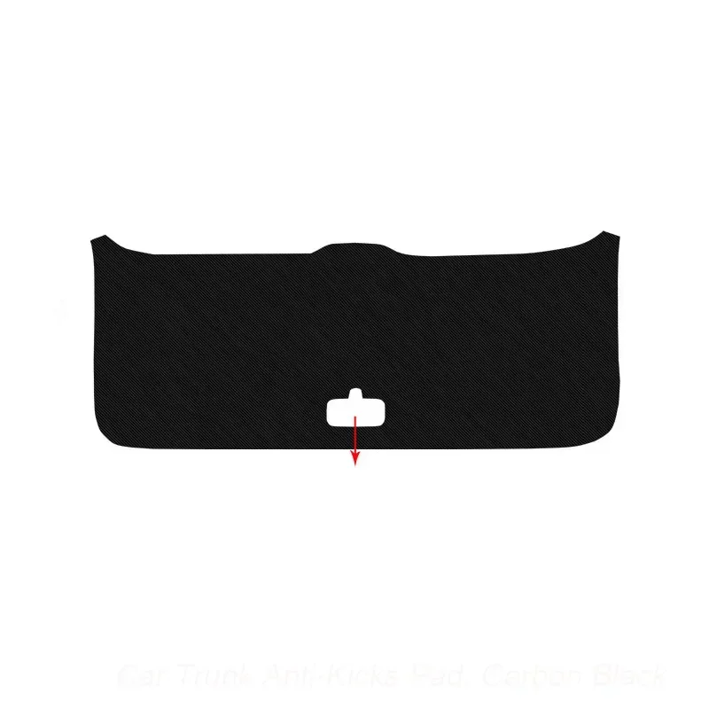 

For BYD YUAN SONG PLUS TANG EV ATTO 3 2021-2025 Car PU Leather Mat Anti-kick Cushion Trunk Weather Dustproof Tailgate Sticker