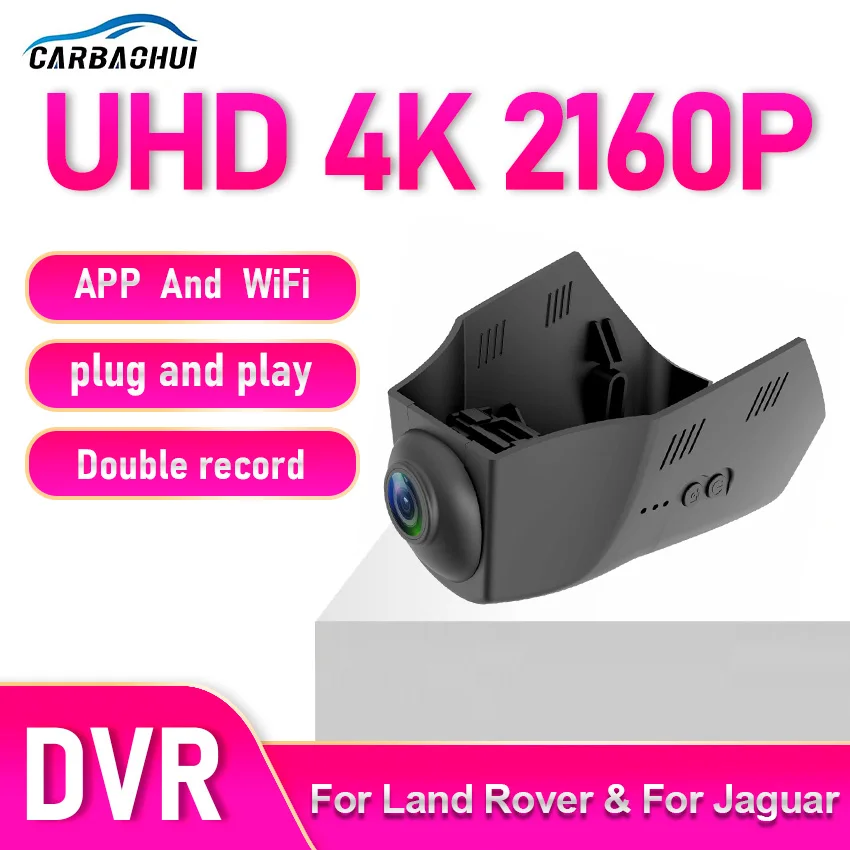 

Для Range Rover velar P250 R Dynamic 2018 ~ 2020 для Jaguar E-PACE XJ XJL 18-21 Автомобильный видеорегистратор Передняя камера 4K Видеорегистратор