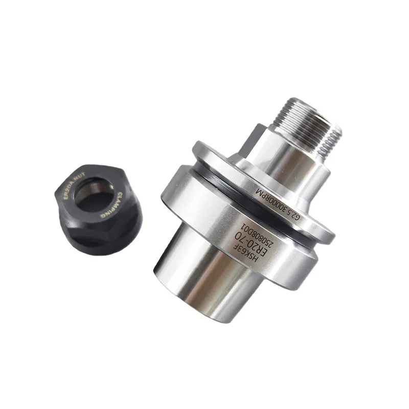 HSK63F High Precision Tool Holder Machining Center Anti-rust Tool Holder Full Series Strong Drill Chuck HSK63F Tool Holder