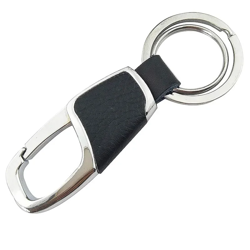 Leather+ Metal Alloy Car Styling Car Keyring Keychain Key Chain Key Ring for Audi A4 A6 A8 Q3 Q7 BMW M3 M5 E36 E39 F10 F30