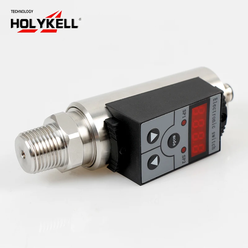 Holykell digital air pressure switch sensor digital display