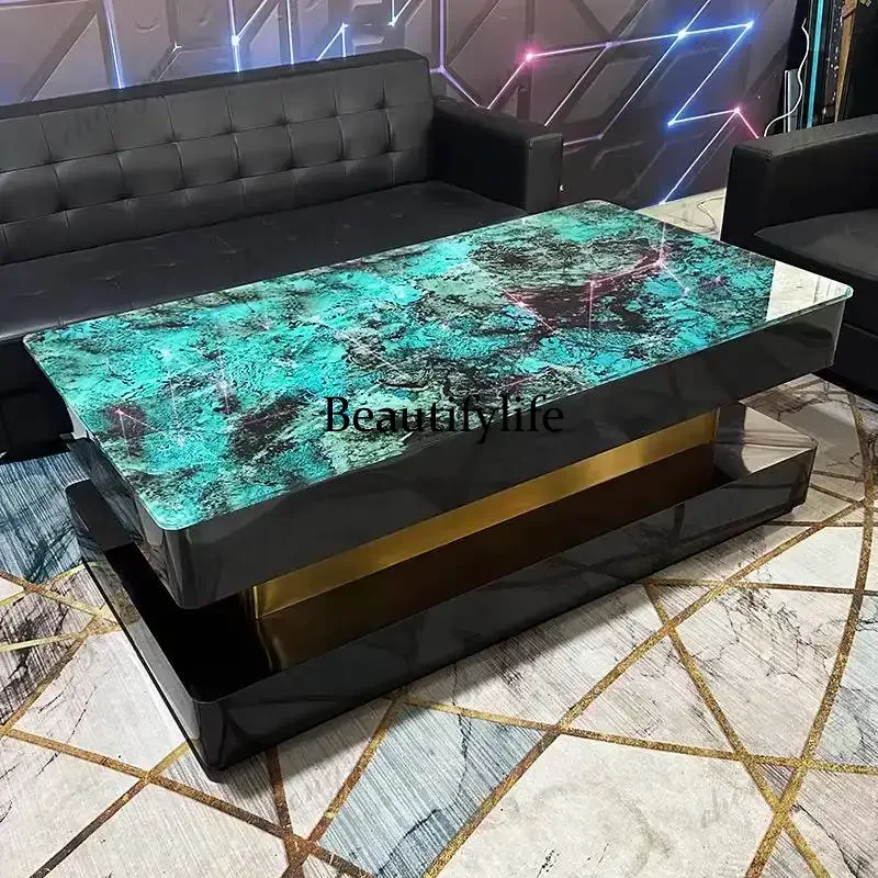 

Small Modern Coffee Table Designer European Top Minimalist Black Coffee Table Minimalist Mesa De Centro Sala Furniture Home