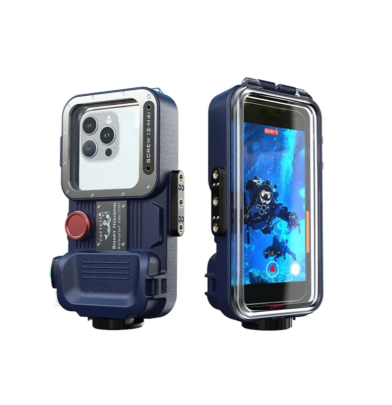 โทรศัพท์บลูทูธใต้น้ํากันน้ํา Universal เคสโทรศัพท์สําหรับ Iphone 15 16 Pro Max Galaxy S23 S24 ขายใหม่ล่าสุด