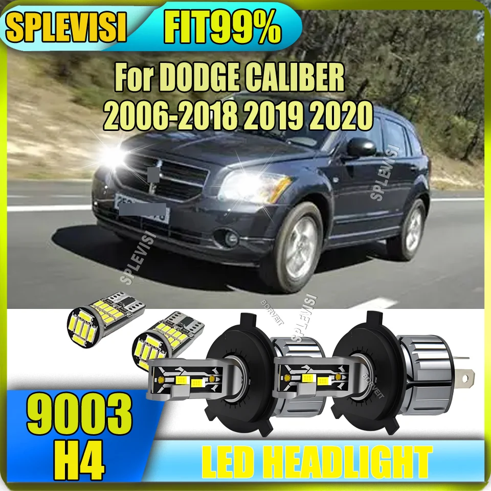 

Featuring IP68 Waterproof Car Headlight High Low Beam Reliable Performance For DODGE CALIBER 2006 2007 2008 2009 2010 2011-2020