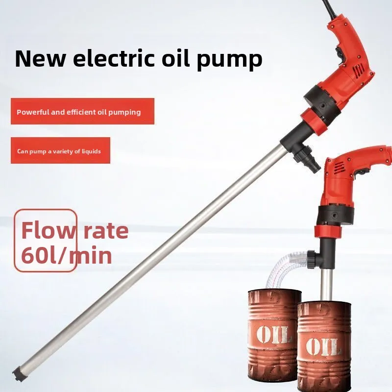 

New Large-flow Electric Oil Pumping Pump Oil Pumping Portable 220V Oil Pumping Unit