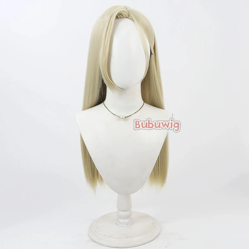 Bubuwig cabelo sintético terra galeria cosplay perucas carisma casa terra galeria 60cm feminino longo luz loira peruca resistente ao calor