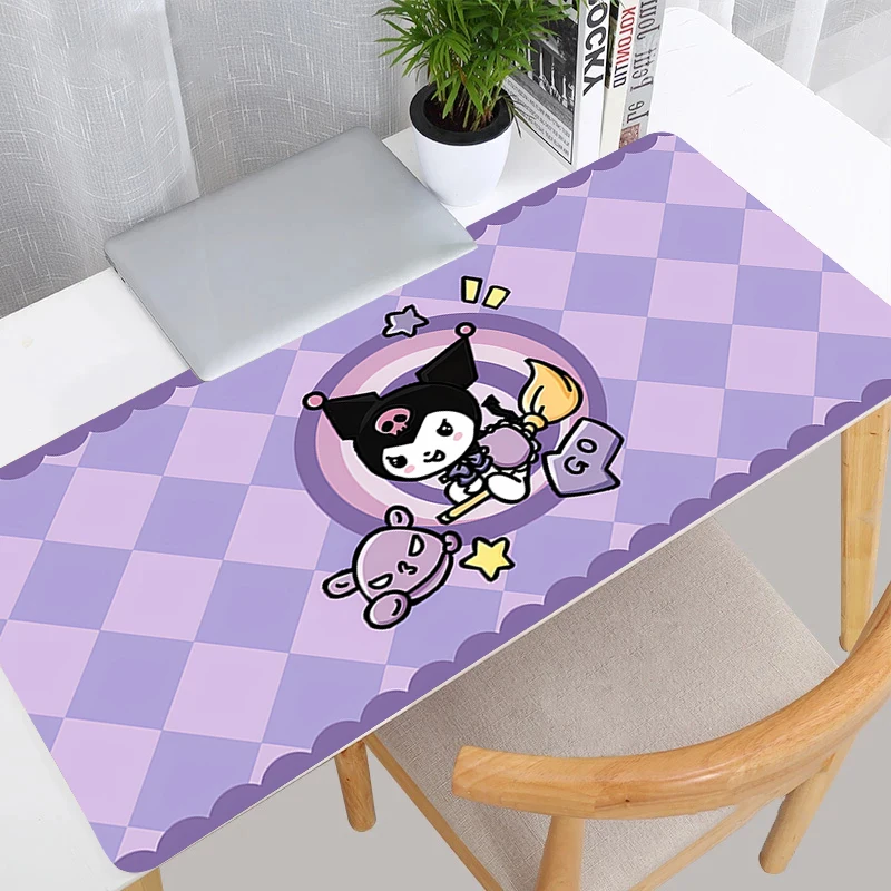 Mouse Pad Kuromi E-sports Players Gaming Accessories Gabinete Gamer PC Computer Desk Mat Non Slip Keyboard Pad Tablet Mousepad