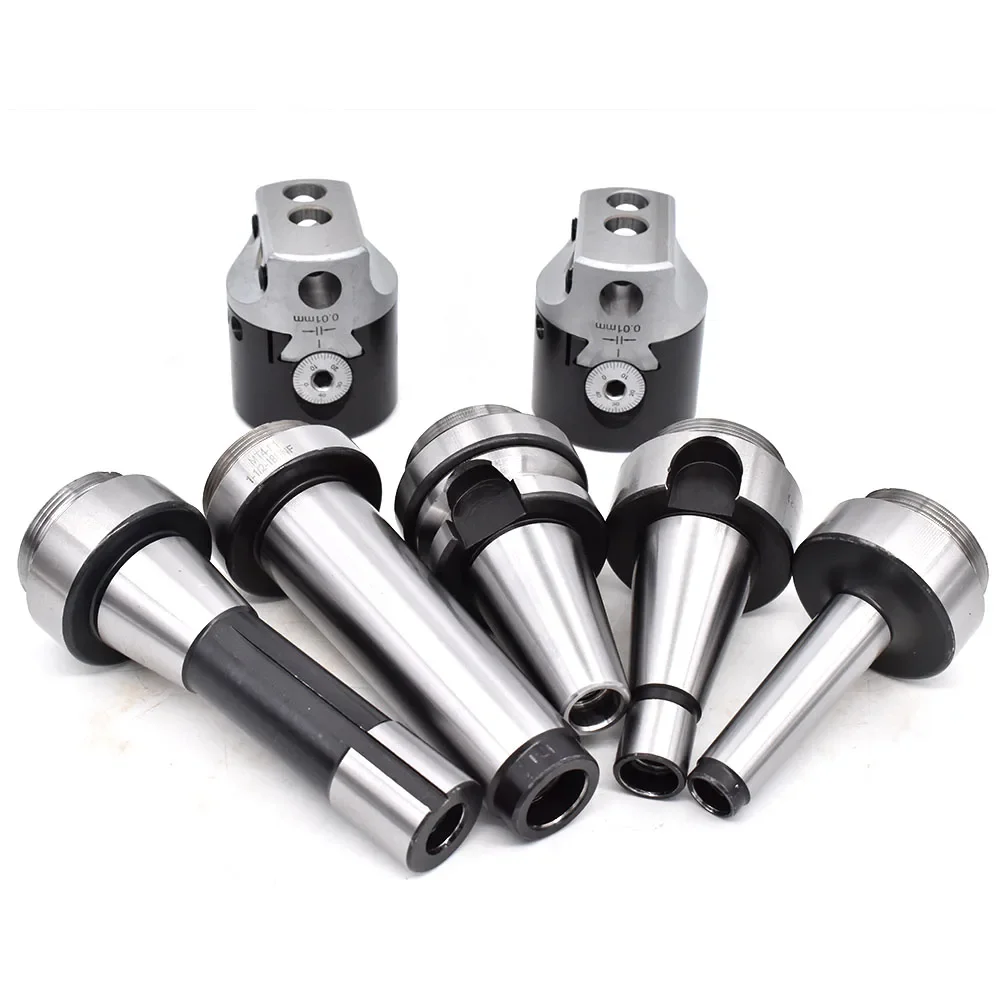 Hot Sales2 inch Rough boring tool set 50mm boring head with draw bar MT2 MT3 MT4 C20 C25 NT30 R8 tool holder Morse tapper For CN
