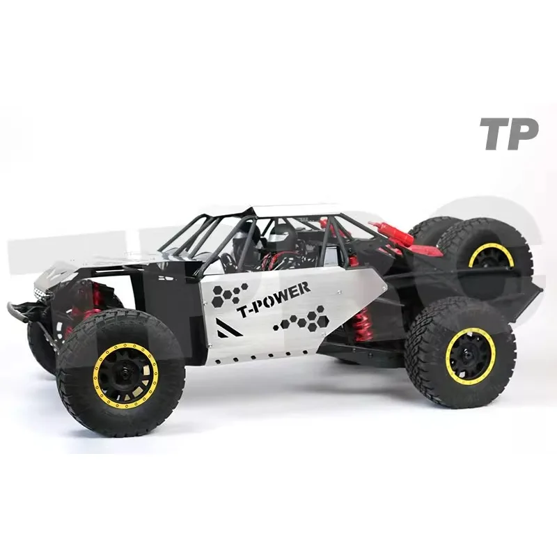 RC 자동차 금속 자동차 쉘 바디 갑옷 KM 1/6 솔리드 리어 액슬 짧은 코스 트럭 업그레이드 수리 액세서리에 대한 충돌 방지