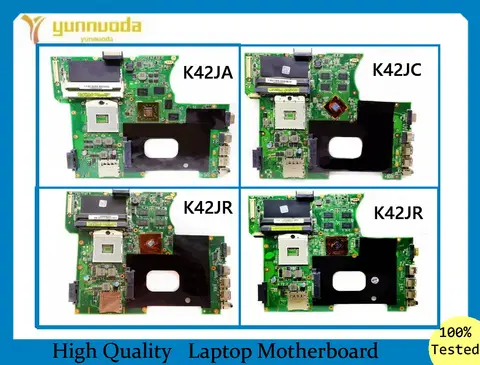 K42J For ASUS K42JR K42JA K42JC Laptop Motherboard  512m 1G GPU HM55 100% Tested