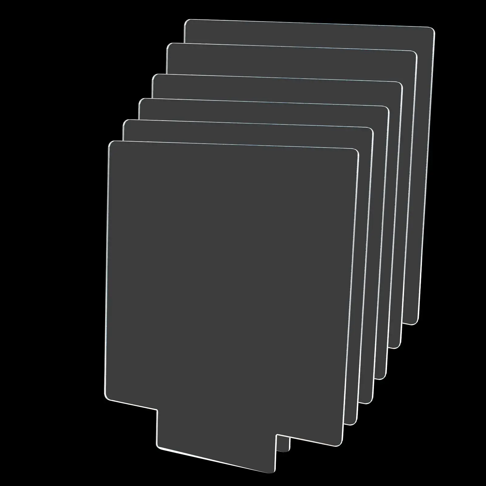 

4/8/16/24PCS Acrylic Sheet for LED Light Base, Clear Plexiglass Acrylic Sheet,Square Panel Board , DIY Display Projects & Craft