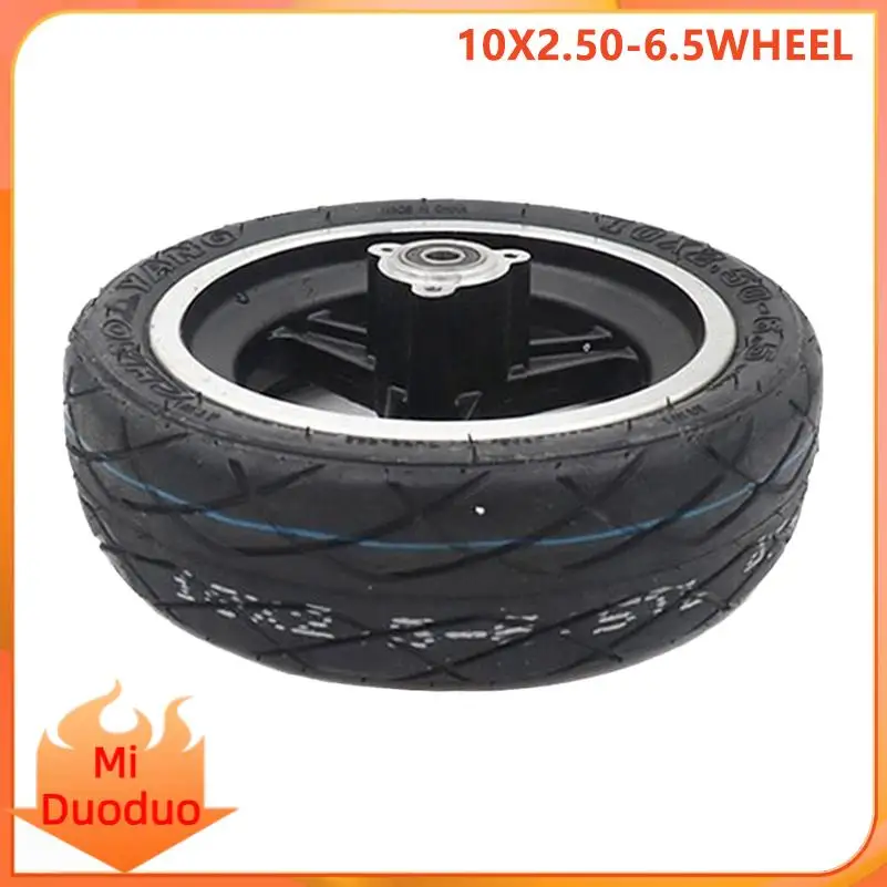 

High-performance 10x2.50-6.5 scooter tire built for 10 inch wheels with superior wear resistance