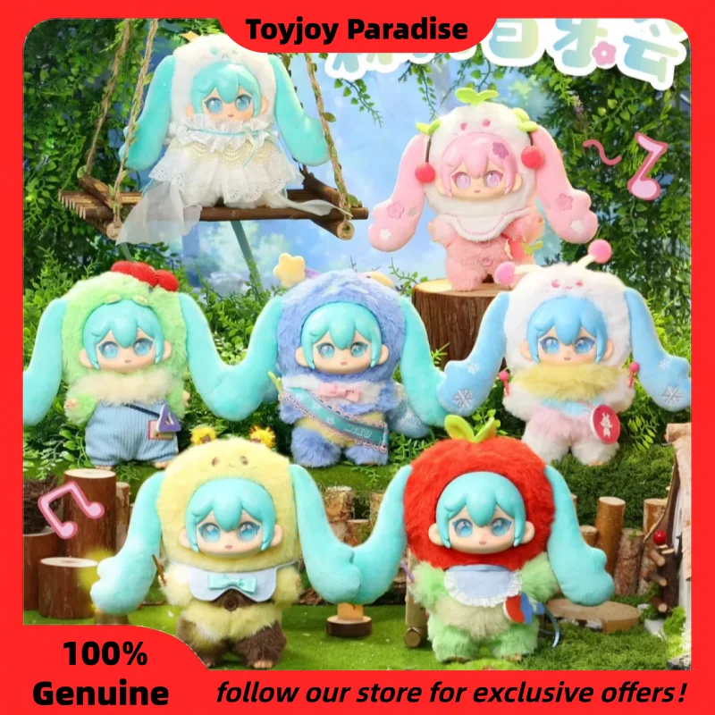 

Genuine Hatsune Miku Forest Concert Vinyl Plush Blind Box Collectible Stuffed Doll Keychain Pendant Anime Figure Mystery Box