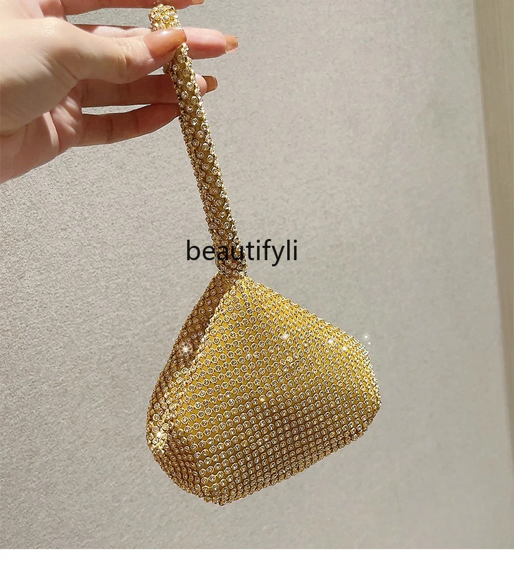 

Summer Crossbody Portable Rhinestone Women Bag Dinner Clutch Banquet Hand Carrying Mini Coin Purse