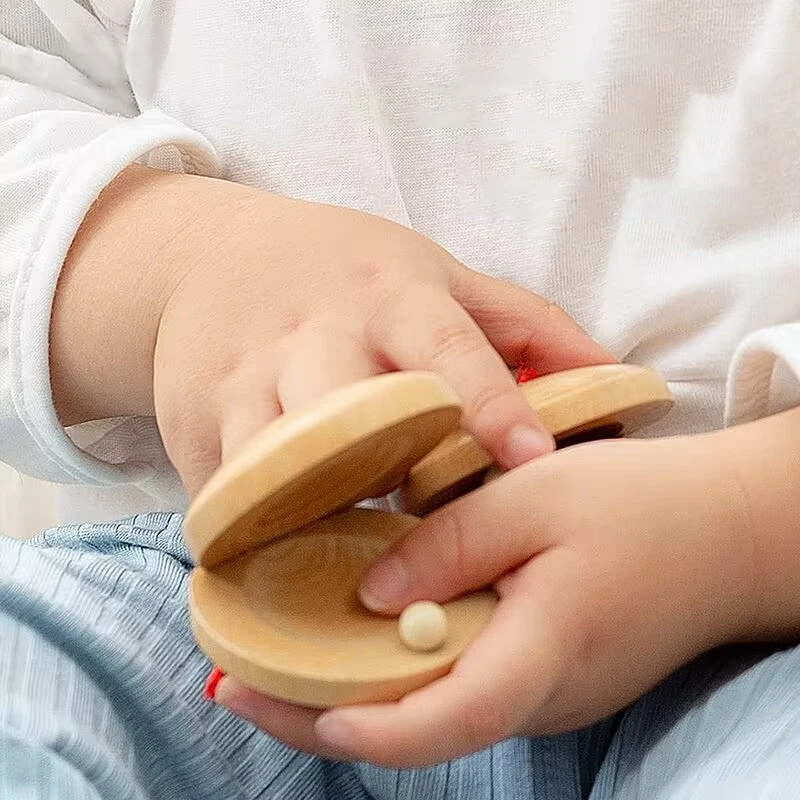 Instruments de musique Montessori en bois pour bébé jeu coule pour enfant de 1 2 et 3 ans