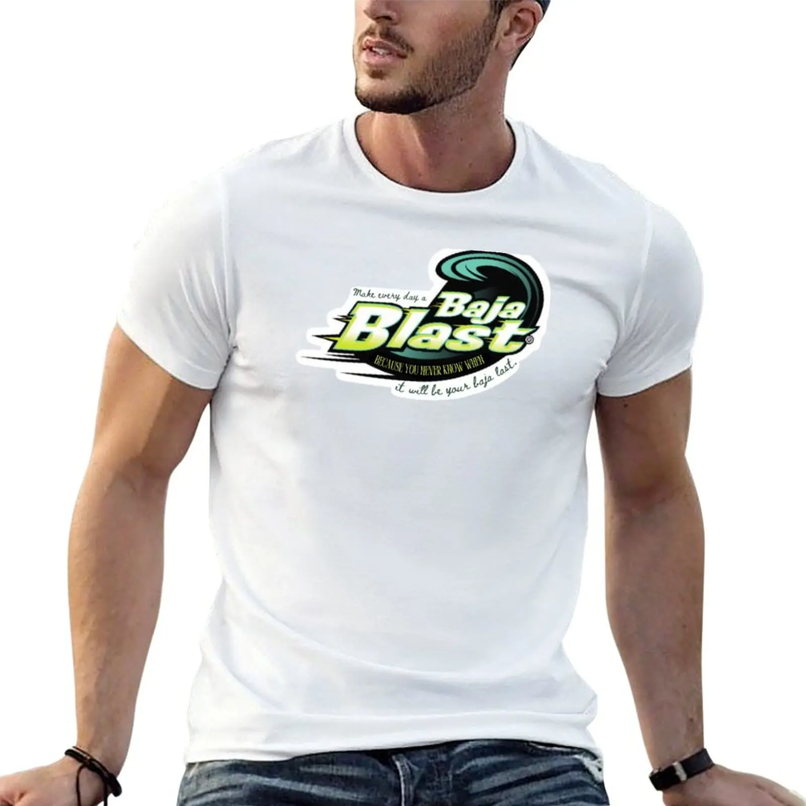 

t T-Shirt shirts 100 shirt a cotton graphic Baja man Every for funny Blast percent Day man for t Make