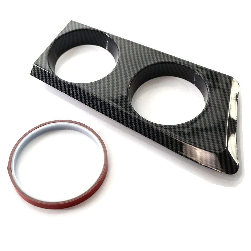 Carbon Fiber Look High Quality Front Center Console Drinks Water Cup Holder Bracket for-BMW 1 Series E81 E82 E87 E88 RHD