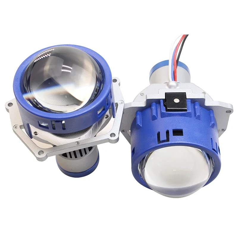 3.0 inch P40 Auto Lighting System 120w 6000K Bi-led High Low Beam Car Universal H4 H7 Bi LED Projector Lens Headlights - Image 2