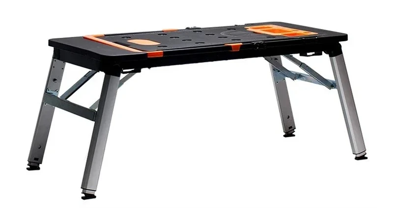 

Customizable Multifunctional Workbench DIY Woodworking Table Portable Trolley Folding Cart With Wheels Workshop Tool