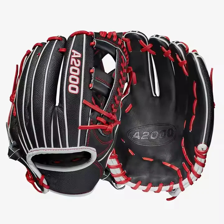 

2025 Profession 11.5 Inch Leather Genuine Guante De Beisbol Guantes De Beisbol Custom Logo Design Training Sports Baseball Mitts