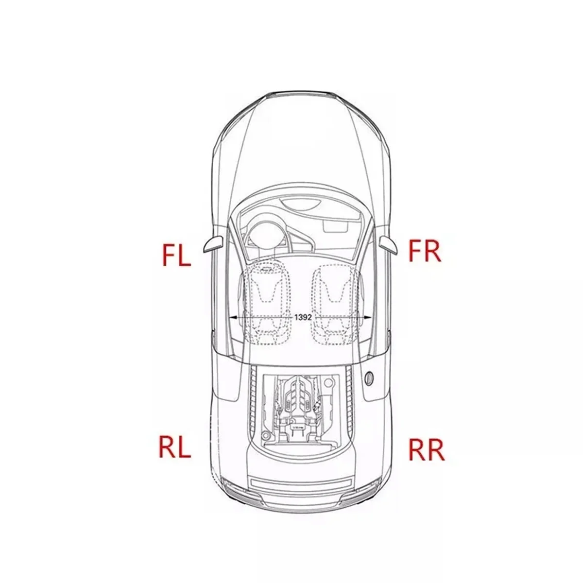 

1Pair Seat Headrest Adjust Switch Button Cover for Mercedes Benz W204 W207 W212 W218 09-15 LHD 2129059600 2129059700,A