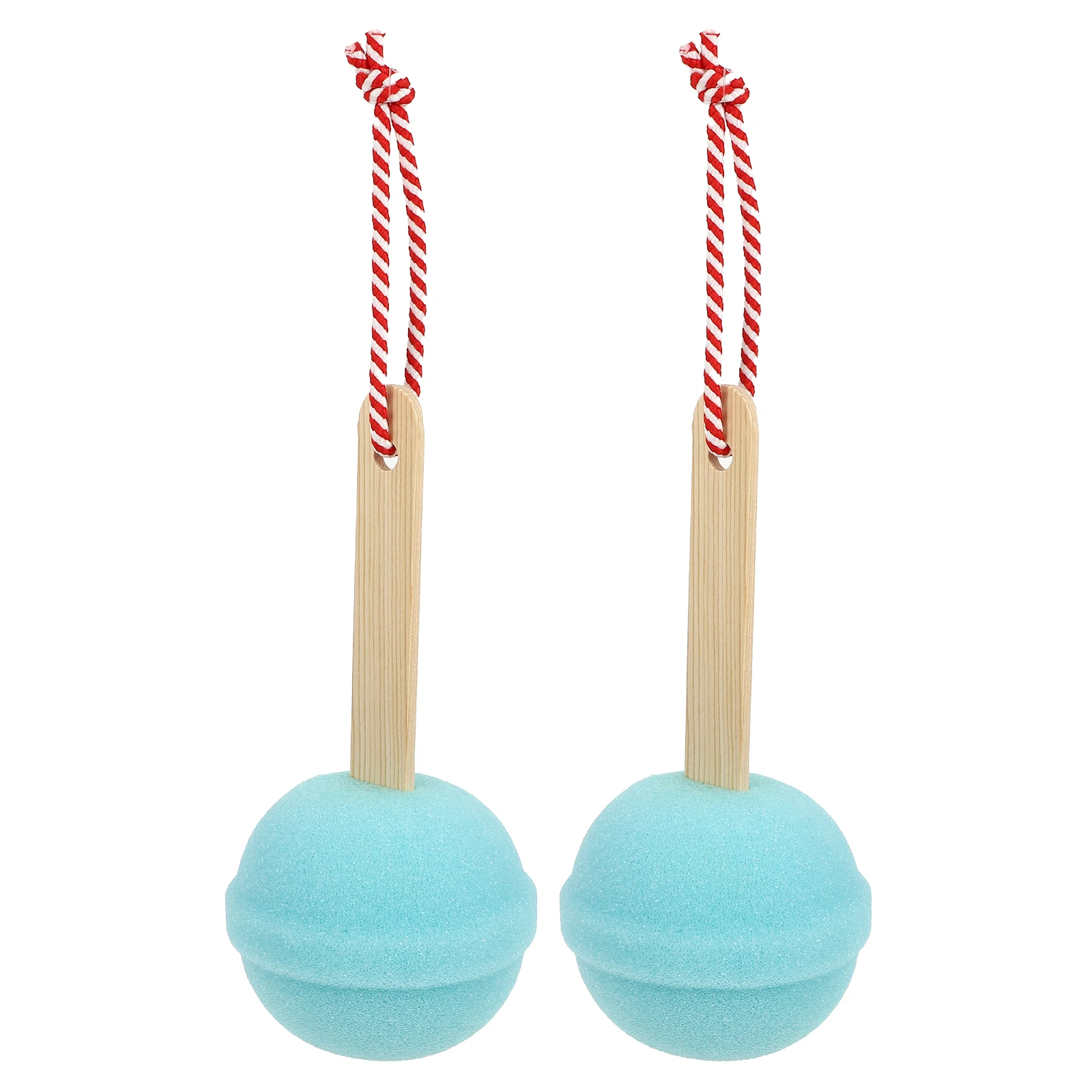 

2 Pcs Bath Sponge Exfoliating for Body The Circle Shower Miss Scrubber Sponges Bathroom Scrubbers