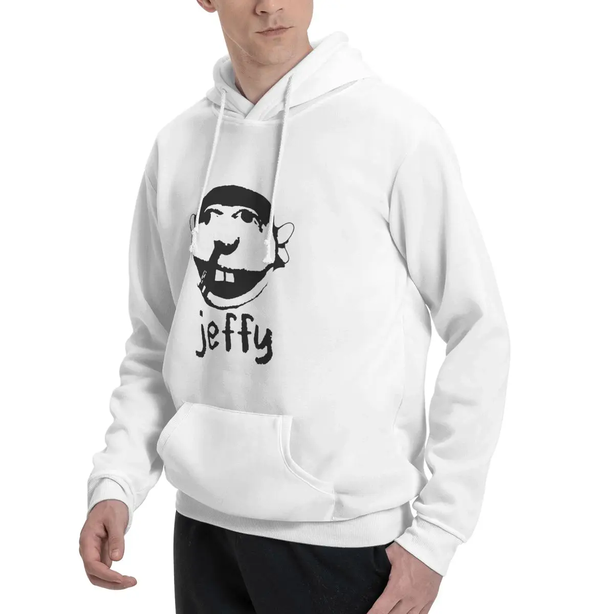 Jeffy Face Sml Rapper Hoodies Men's Women Casual Pullover Sweatshirts Harajuku Long Sleeve Streetwear Autumn Winter