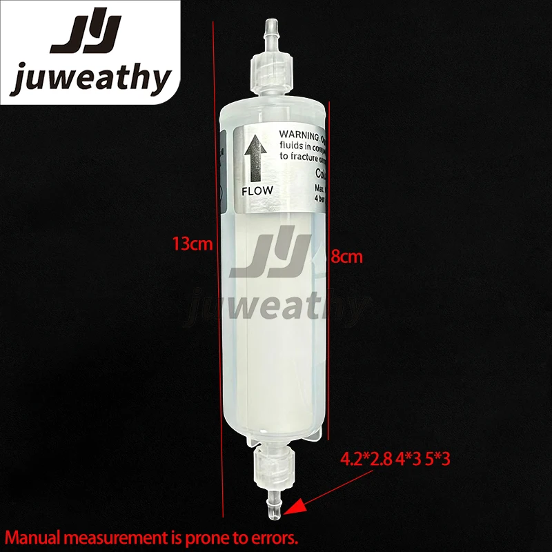 10PCS Capsule eco-solvent long ink filter for Icontek Crystaljet, Liyu Myjet, Witcolor, and Gongzheng JHF solvent printers.