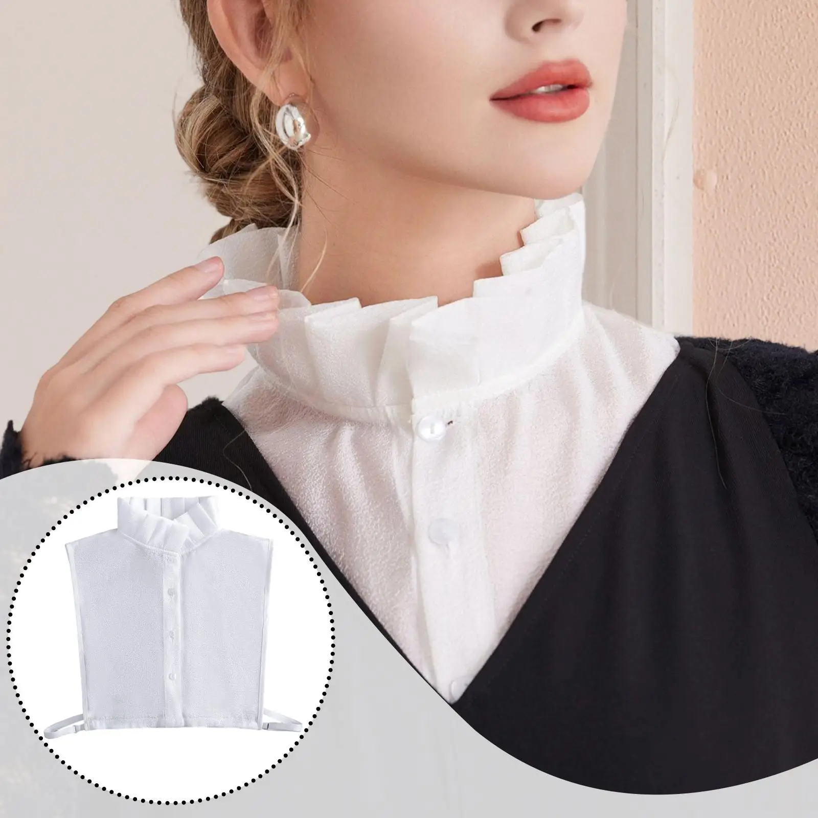 Women Fake Collars Stylish Clothing Accessories Durability Comfortable Removable