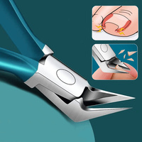 Toe Nail Clipper For Thick Ingrown Nails Professional Toenails Trimmer Durable Podiatrist Toenail Nipper Rust Nail Care Tool‌s