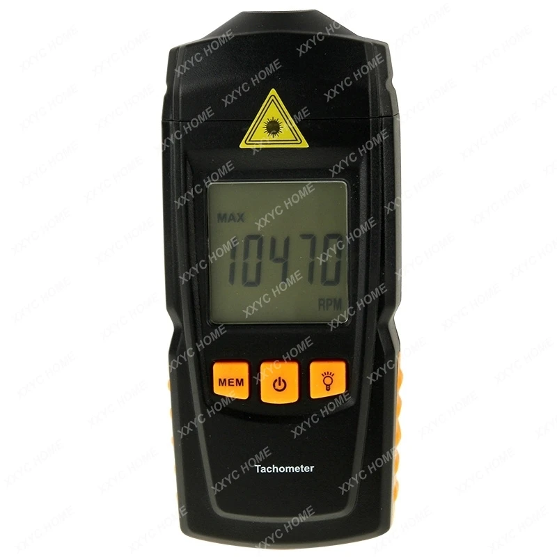 Shahe 2.5-999.9rpm Digital Handheld Tachometer Electronic Tachometer With Laser Point Speed Measuring Instruments