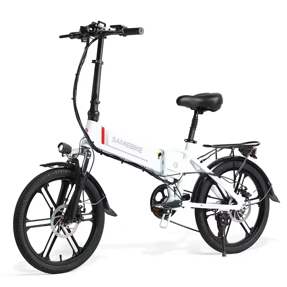 AliExpress Electric Bike Folding 350W Brushless Motor 48V10.4AH Built-in Lithium Battery Ebike 20-inch Tire Aluminum Alloy Electric Bicycle