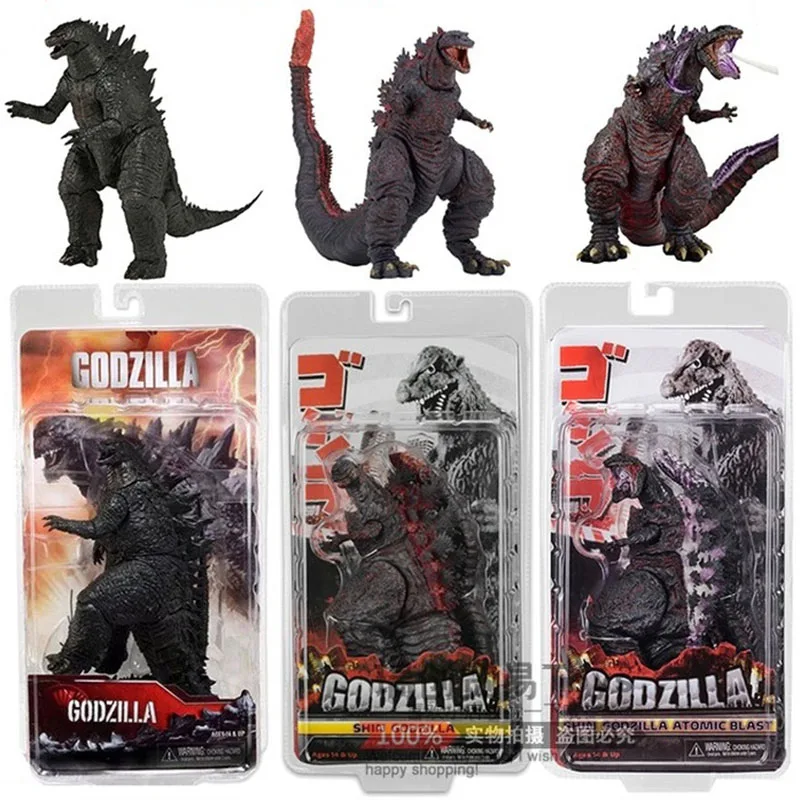 Godzilla Model Movie Edition Monster Godzilla Action Figure Toys Articulated Figuras 18cm Collection Doll Anime Peripherals Gift