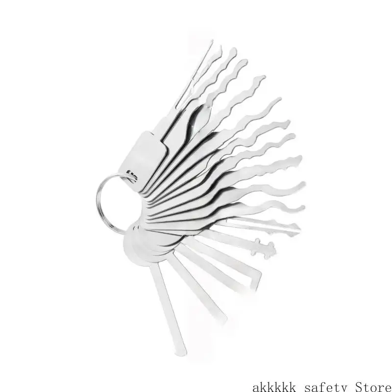 

Stainless Steel Pick Combs for Firefighting Repair Comb Tool Professional Metal Teeth Tool Portable Comb Pick Rustproof