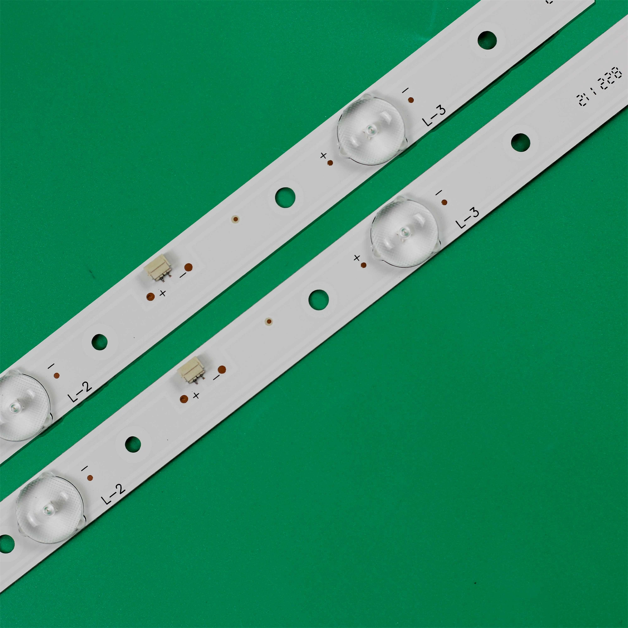 2 Stks/set Led Backlight Strip Voor Akai 28 ''Tv JS-D-JP2820-051EC 60416 71220 Mcpcb E28F2000 D28-F2000