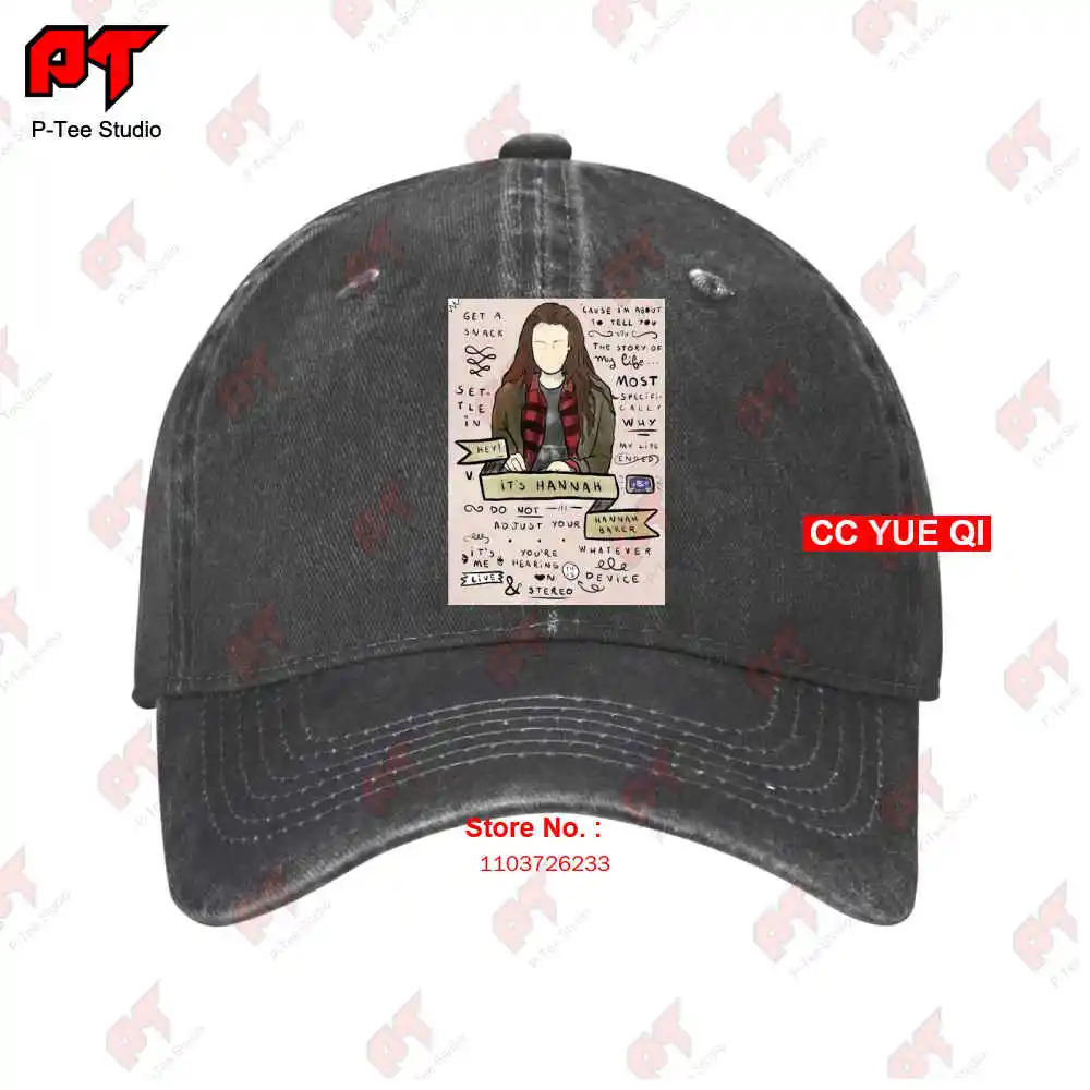 Hey It'S Hannah Baker 13 Reasons Why Alstyle Baseball Caps Truck Cap WIWH