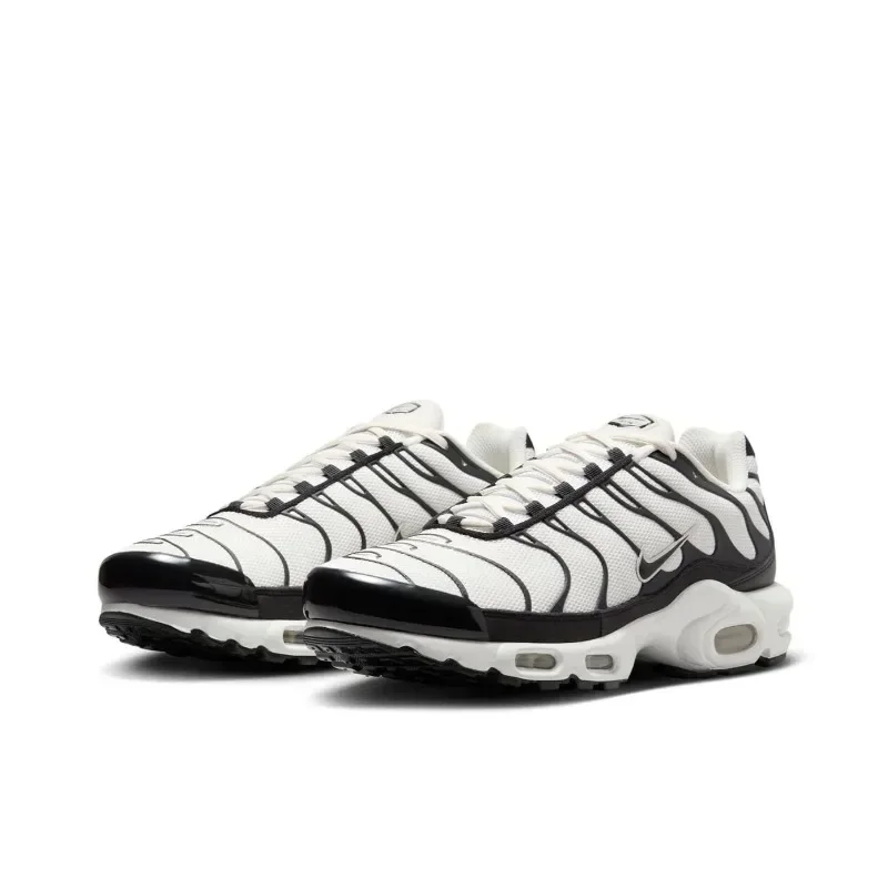 Nike Air Max Plus TN White Black Air Cushion Fashion Men Running Shoes Casual Sports Sneakers FV6264-001