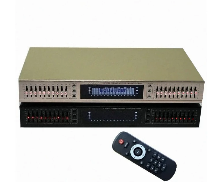 Dual Channel Stereo Mixer With Bass/Treble EQ - High/Low Regulator