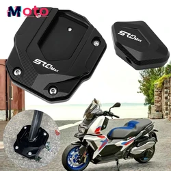 For Loncin VOGE SR4 MAX SR4MAX 2022-2023 Motorcycle Accessories Foot Side Stand Auxiliary Pad Kickstand Support Plate Extensio