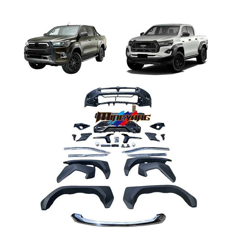 

Modification Mingyang High Quality Facelifts Body Kit GR Sport Conversion Car Bumper 2020-2022 for Hilux Revo Bodykit