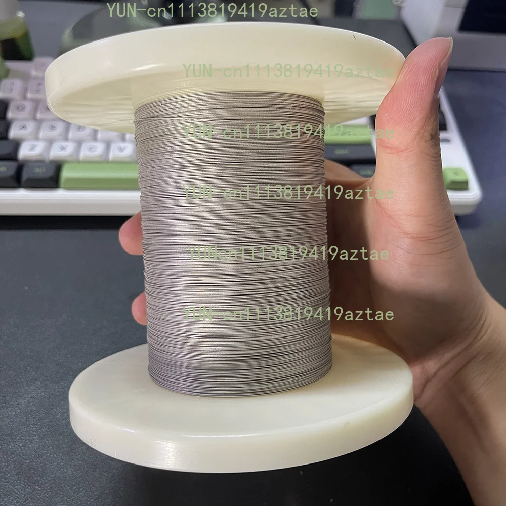 500 Meters Jade Metal Cutting Tools 0.1~0.6mm Fine Diamond Cutting Wire Saw Blade