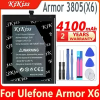 4100mAh KiKiss Powerful Battery Armor 3805(X6) for Ulefone Armor X6 X 6